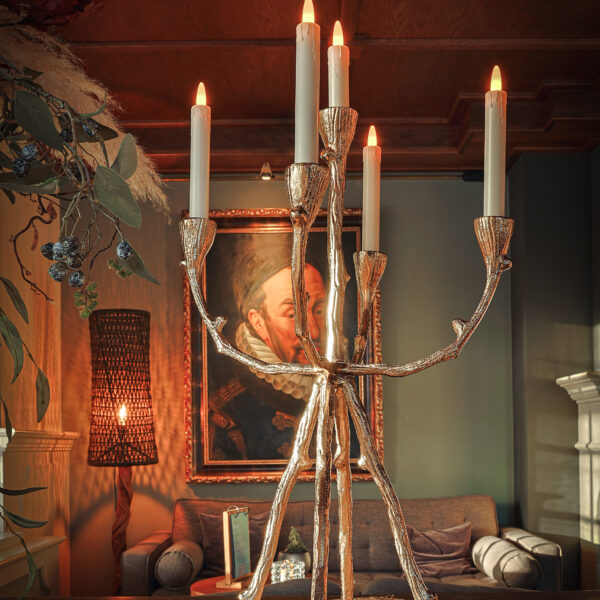 LED dinerkaarsen oplaadbaar DORSETTO