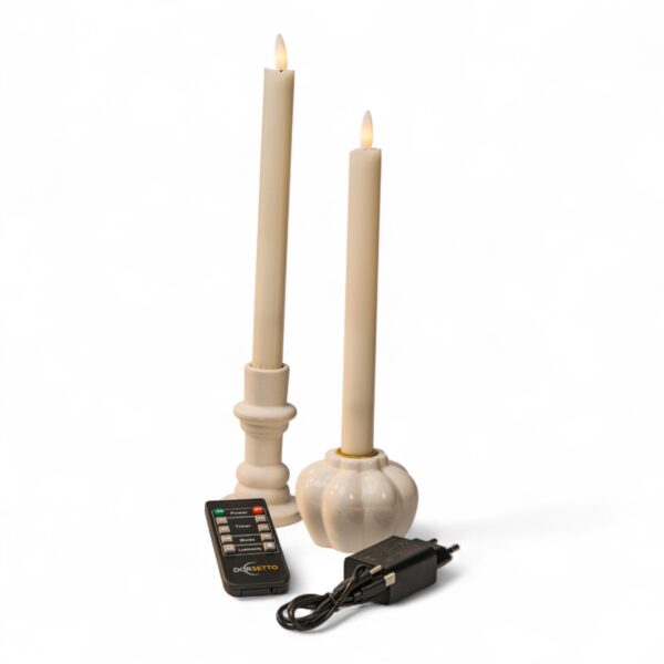 Dinerkaarsen set van 2